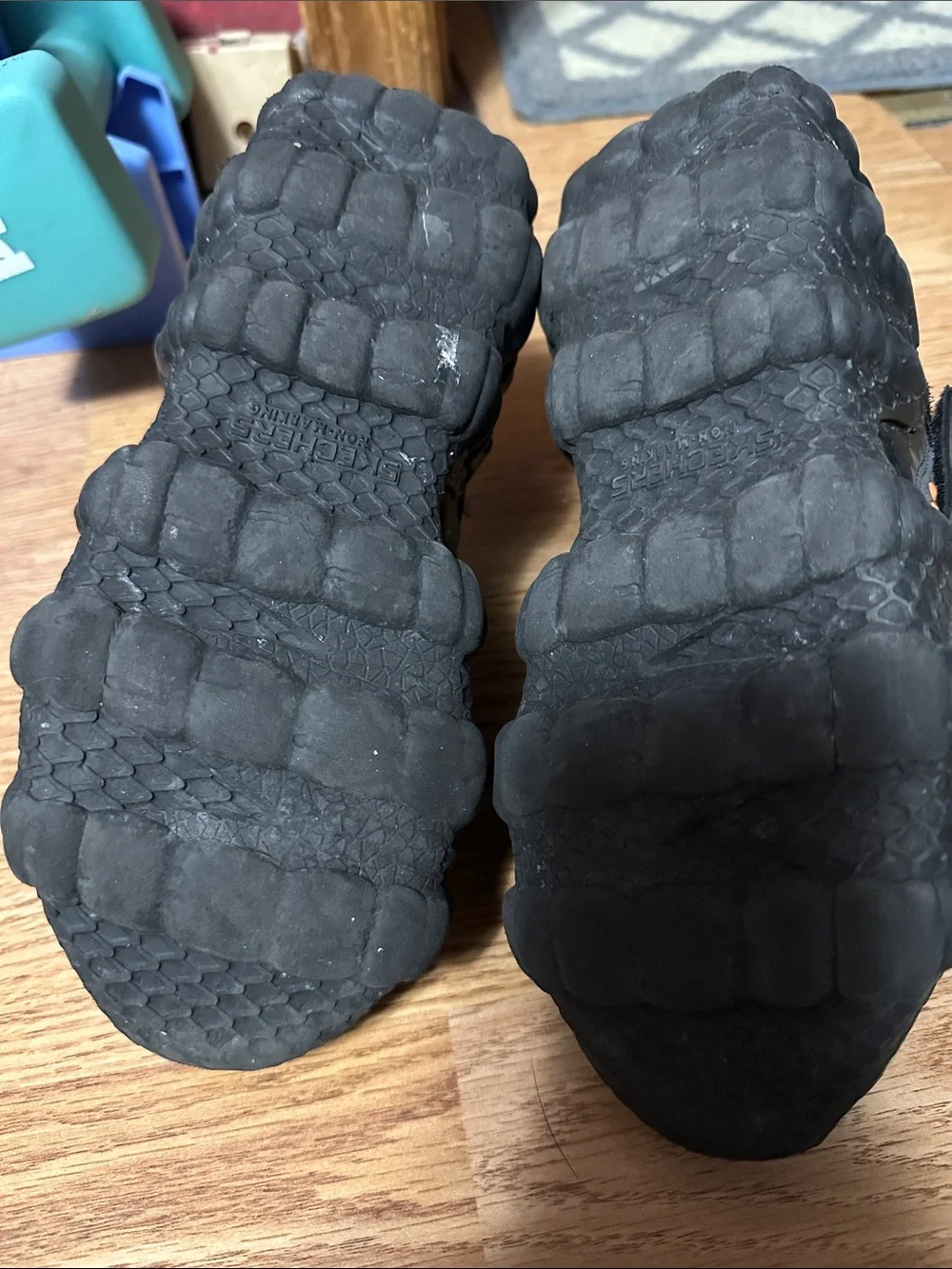 Skechers Kids Black, Green & Orange Light-Up Dino Sneakers Skechasaurus